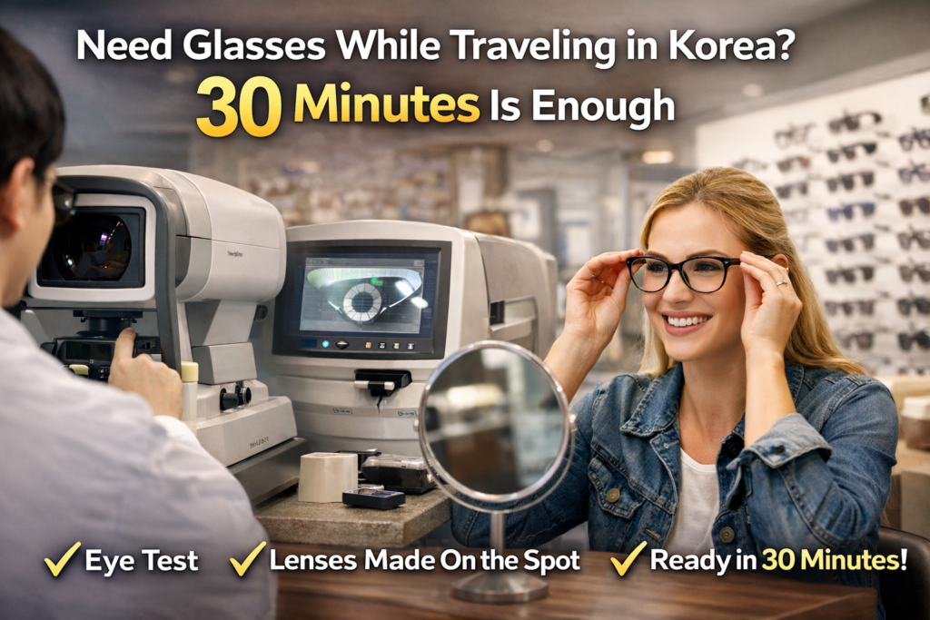 Need Glasses While Traveling in Korea?