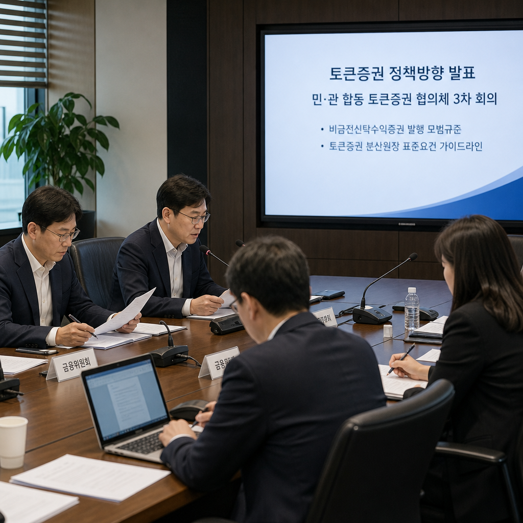 토큰증권 정책방향 발표로 디지털 금융 혁신 가속화